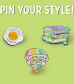 Legami Enamel Metal Pin Your Style! - Follow Your Dreams