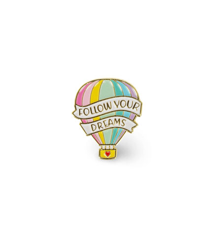 Legami Enamel Metal Pin Your Style! - Follow Your Dreams