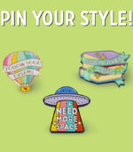 Legami Enamel Metal Pin Your Style! - Need More Space