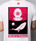 World in Balance Unisex T-Shirt by CRU.C.AL