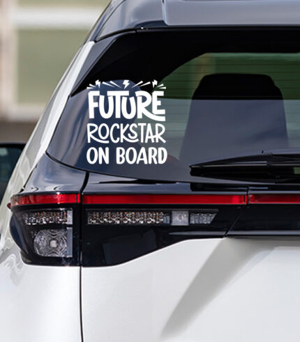 Future Rock Star on board Sticker