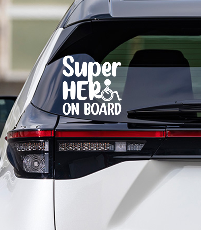 super hero on board Super Hero on Board Sticker