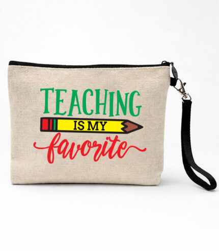 Τσαντάκι Νεσεσέρ Teaching is my Favorite για Δασκάλα