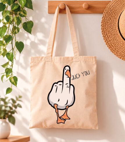 Tote Bag Duck you