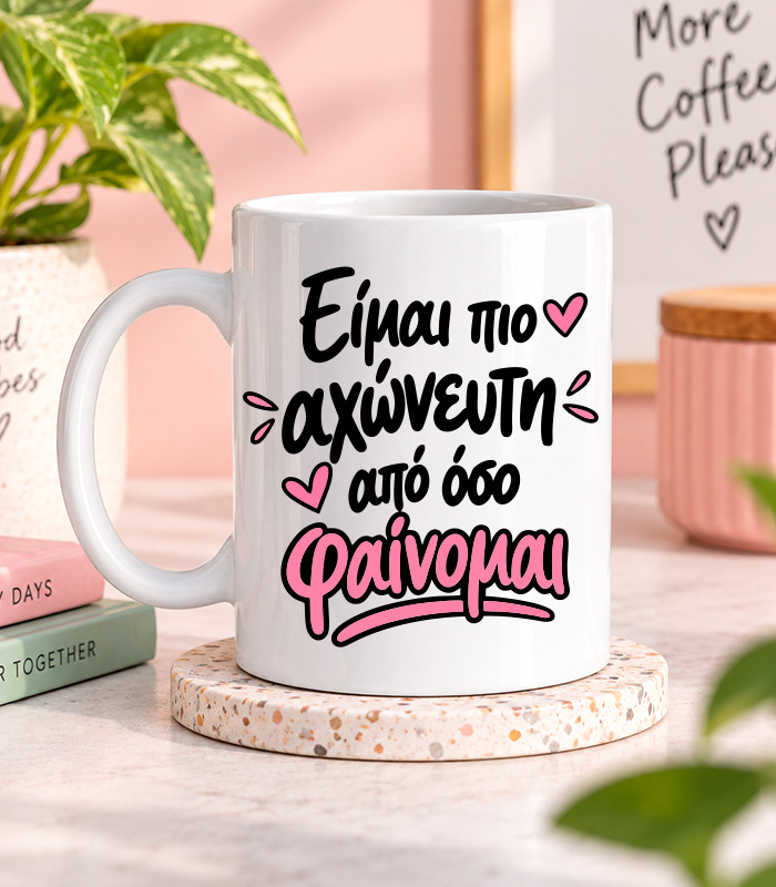Είμαι πιο αχώνευτη από όσο φαίνομαι