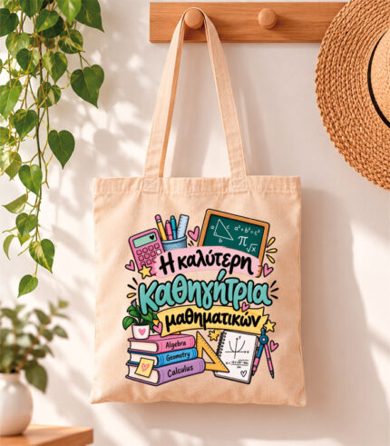 Tote Bag Η καλύτερη μαθηματικός