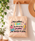 Tote Bag Μου μάθατε γράμματα