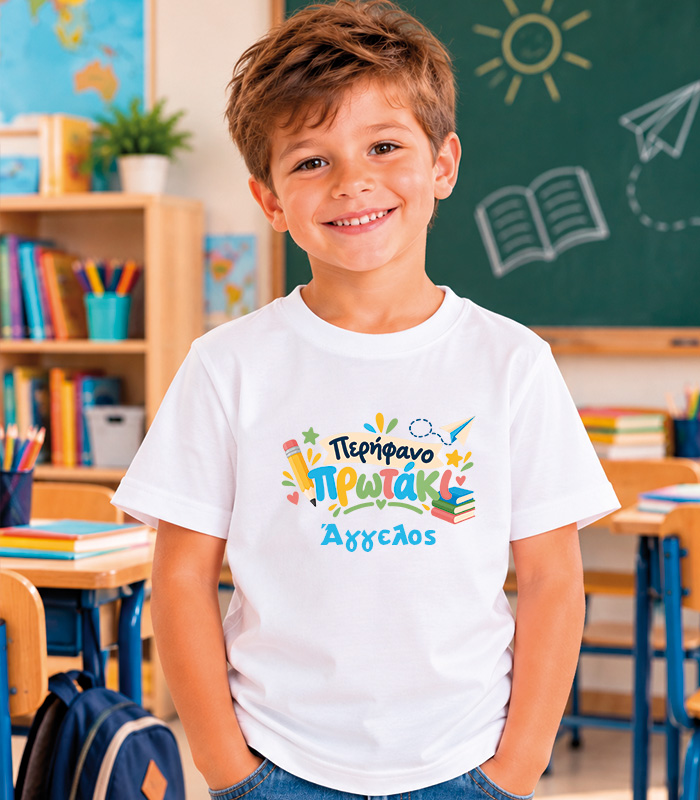Παιδικό T-shirt Περήφανο πρωτάκι