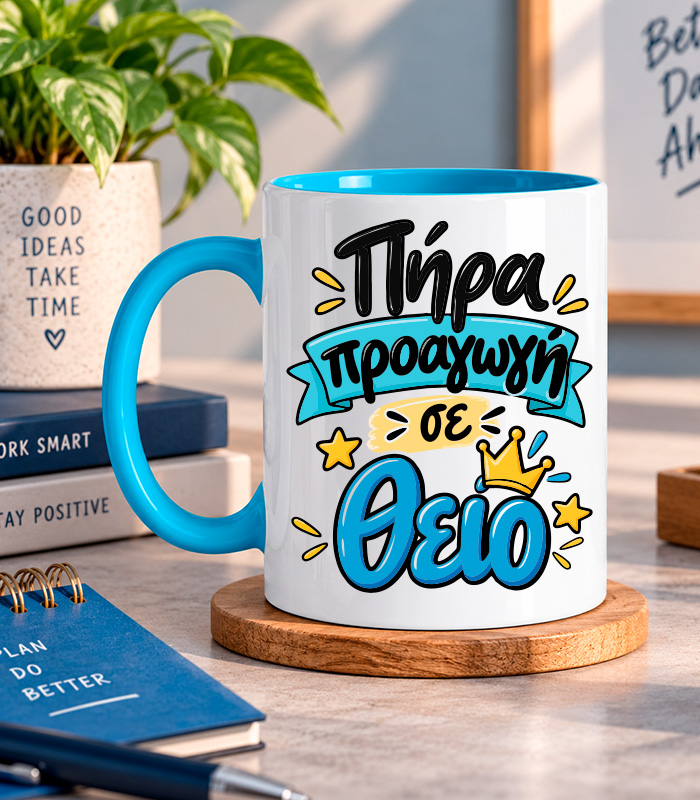 Κούπα για τον θείο - Πήρα προαγωγή σε θείο