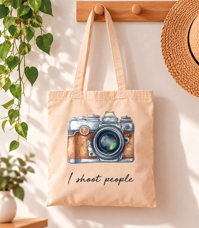 Tote Bag I shoot people