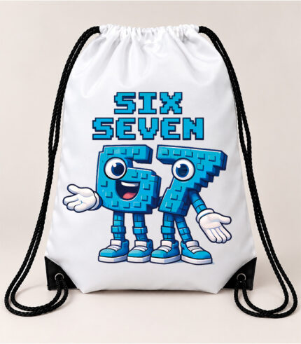 Τσάντα Πλάτης με Κορδόνια – Six Seven