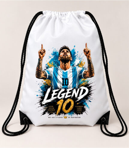 Τσάντα Πλάτης με Κορδόνια – Lionel Messi