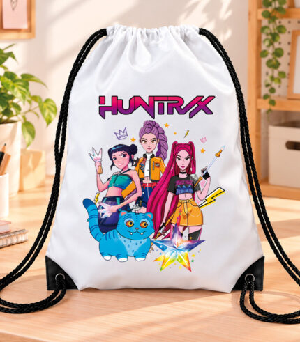 Τσάντα Πλάτης με Κορδόνια – K-pop Huntrix