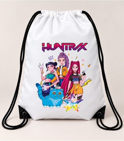 Τσάντα Πλάτης με Κορδόνια – K-pop Huntrix
