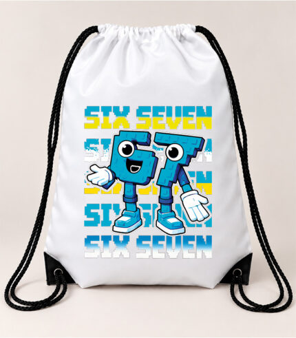 Τσάντα Πλάτης με Κορδόνια – Six Seven