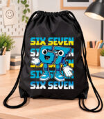 Τσάντα Πλάτης με Κορδόνια – Six Seven