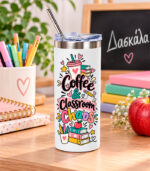 Coffe & classroom chaos - Ποτήρι Θερμός 480ml