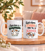 Σετ 2 Κούπες Ζευγαριών – Matching Couple Mugs