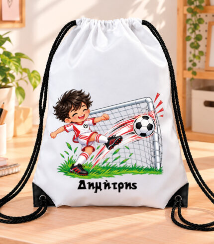 Τσάντα Πλάτης με Κορδόνια – Ποδόσφαιρο