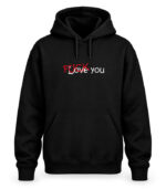 Φούτερ με Κουκούλα – Love you