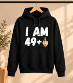 Φούτερ με Κουκούλα – I am 49 plus one