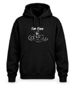 Φούτερ με Κουκούλα –I'm fine