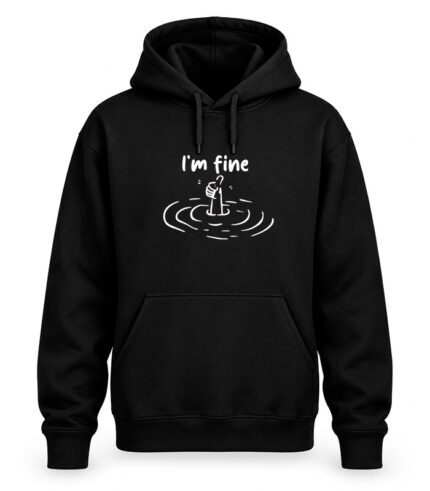 Φούτερ με Κουκούλα –I'm fine