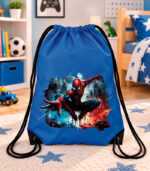 Τσάντα Πλάτης με Κορδόνια – Spiderman