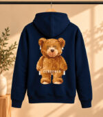 Unisex Φούτερ με Κουκούλα – Censored Teddy Bear