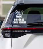 Baby on Board Twins Chaos Doubled