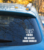 Baby on Board Twins Chaos Doubled