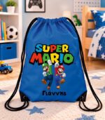 Τσάντα Πλάτης με Κορδόνια – Super Mario